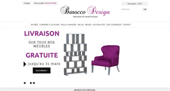 Desktop Screenshot of barocco-design.com